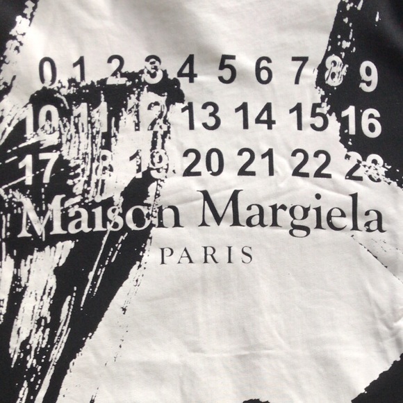 Maison Margiela Paint Splatter T-Shirt - Picture 4 of 5